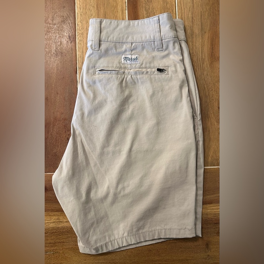Marsh Wear Mens Tan‎ Shorts Size 28 Casual Preppy Outdoor Fishing Chino Shorts